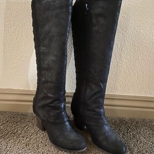 Fergalicious  Black Boots 7.5